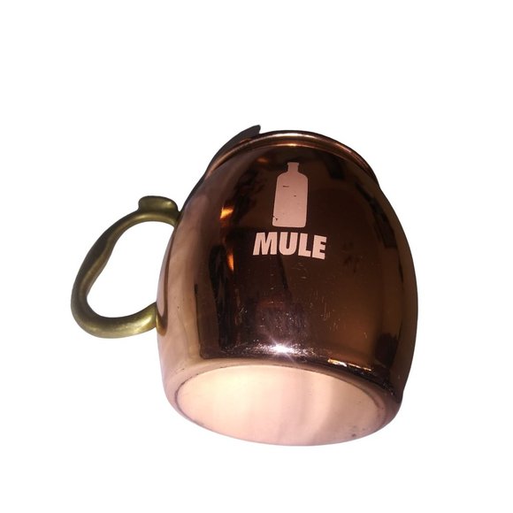 MULE Copper Moscow Mug Copper Hammered Drink Mug - Picture 2 of 10